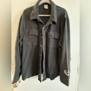 PINK Victoria's Secret Charcoal Shirt Jacket